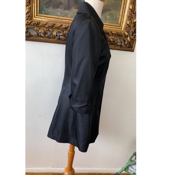 Kay Unger Silk fit and Flare jacket top blazer - Picture 3 of 5